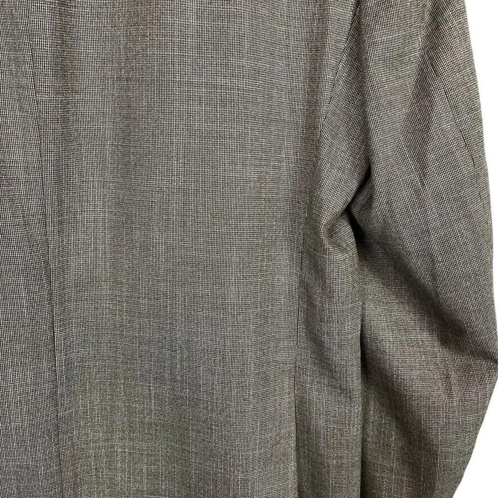Van Heusen Flex Slim Fit Mens Suit Jacket Blazer Lined Stretch Beige Black 44R